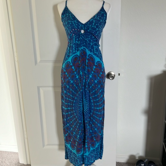 Unbranded Dresses & Skirts - EUC Mexican Boho Pattern Maxi Dress - Size XS
